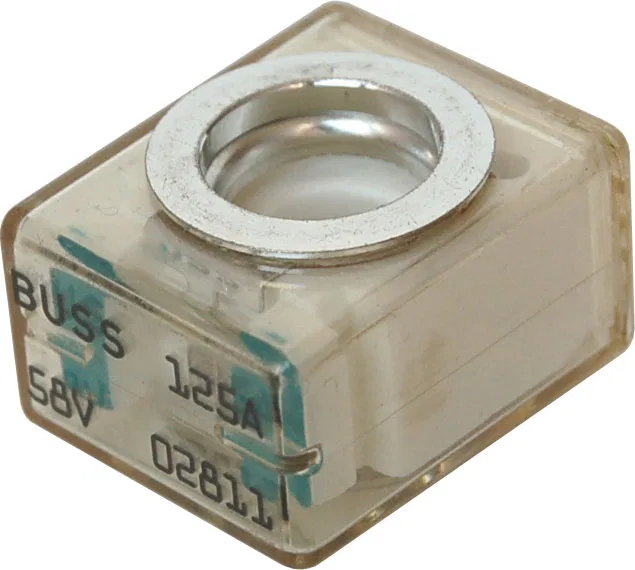 5184-BSS – BLUE SEA Fuse, Terminal Fuse MRBF 125 Amp Single 58 Volt DC Green